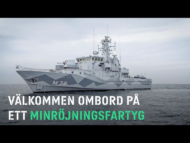 Försvarsmakten i 360 VR – välkommen ombord på ett minröjningsfartyg av Kosterklass