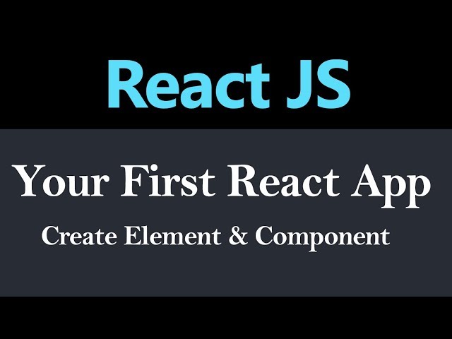 Your First React App (Hindi)