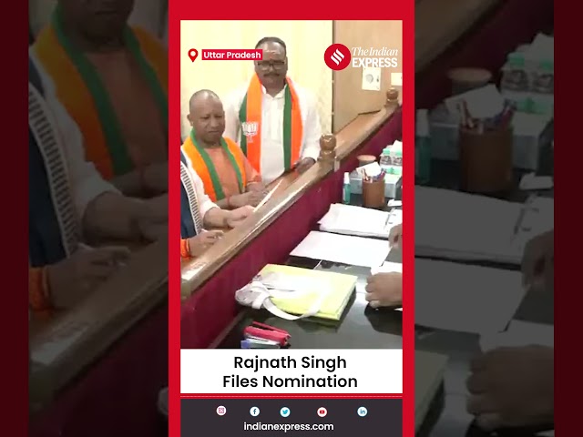 Rajnath Singh Files Nomination From Lucknow For Lok Sabha Elections 2024