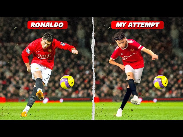 BEST GOALS IN FOOTBALL HISTORY RECREATED #1