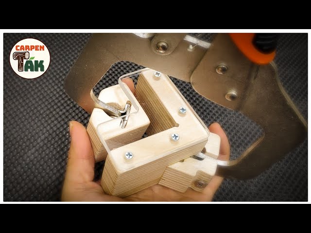 ⚡[DIY] How to make a corner clamp / Right angle clamp / ✅Woodworking / ✅HOMEMADE