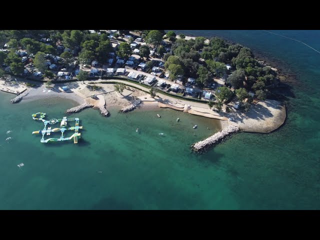2021 Camping Valkanela (Sommer) in Istrien, Kroatien - Drohnenaufnahmen in 4K