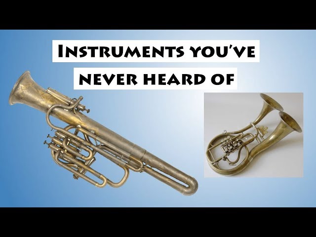 5 Brass Instruments You've Never Heard Of...