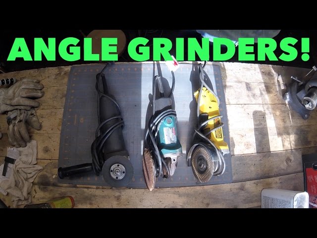 Tool Time Tuesday - Angle Grinders