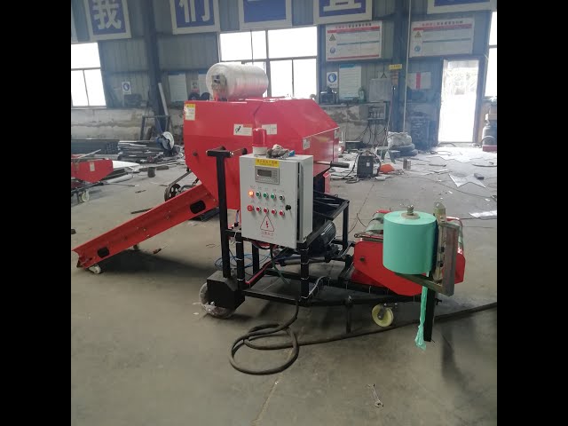 automatic silage baler wrapper machine