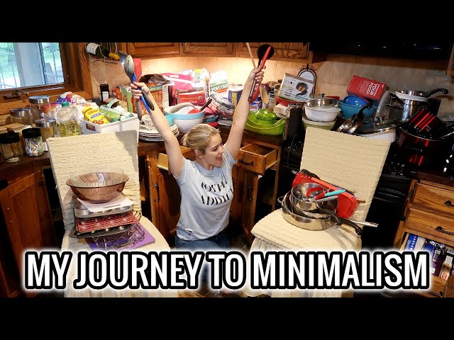 Most Extreme Declutter & Organize Series | Video #1 The Kitchen | My Journey To Minimalism