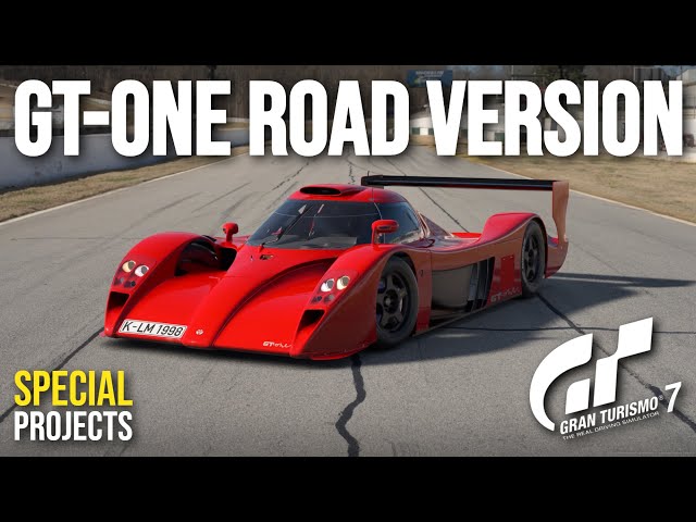GT7 | Toyota GT-One Road Car Build Tutorial | Special Projects