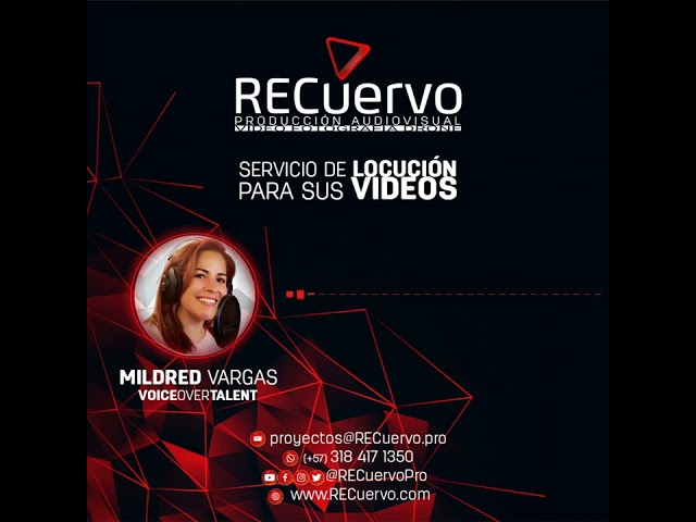 #VoiceOverTalent 🎙️ Mildred Vargas