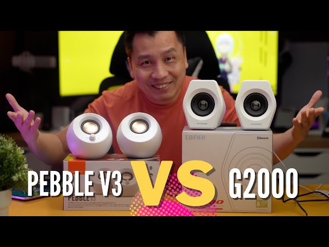 Creative Pebble V3 vs Edifier G2000