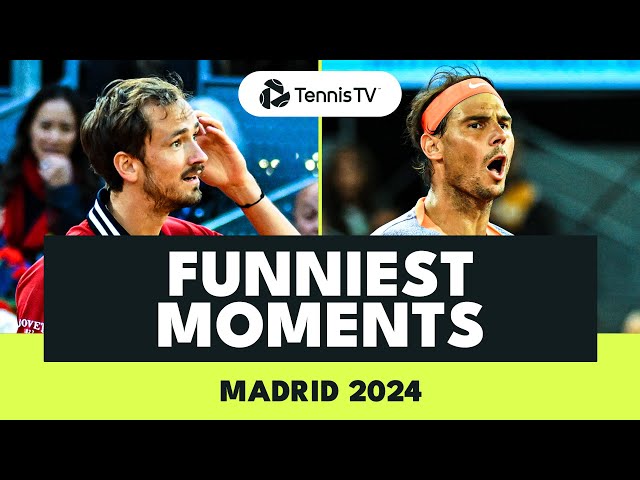 Medvedev And The Illuminati ; Coffee Drama & More | Madrid 2024 Funniest Moments
