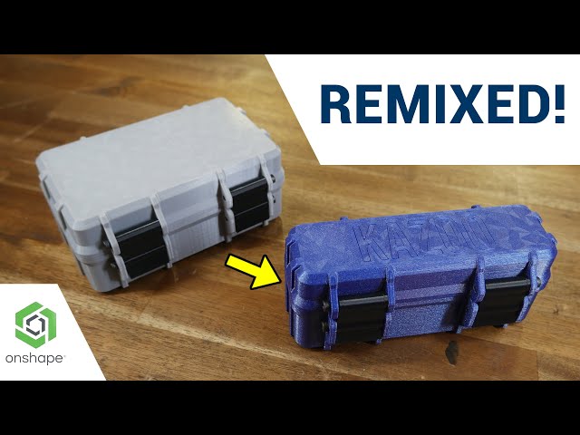 Remix STEP files to suit your needs - 3D design for 3D printing