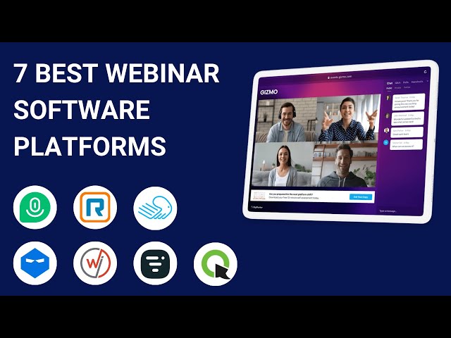 7 Best Webinar Software Platforms in 2024 [Full Software Demo]
