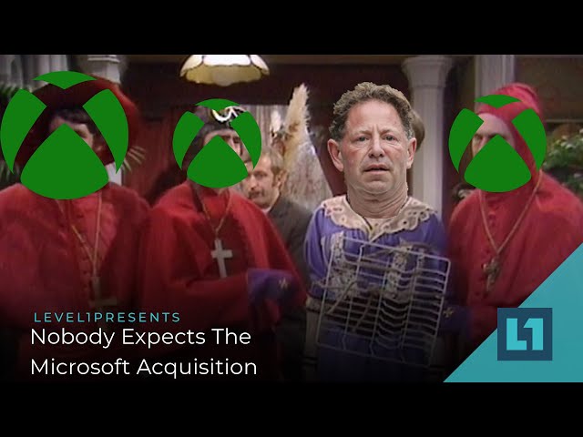 Level1 News January 26 2022: Nobody Expects The Microsoft Acquisition!