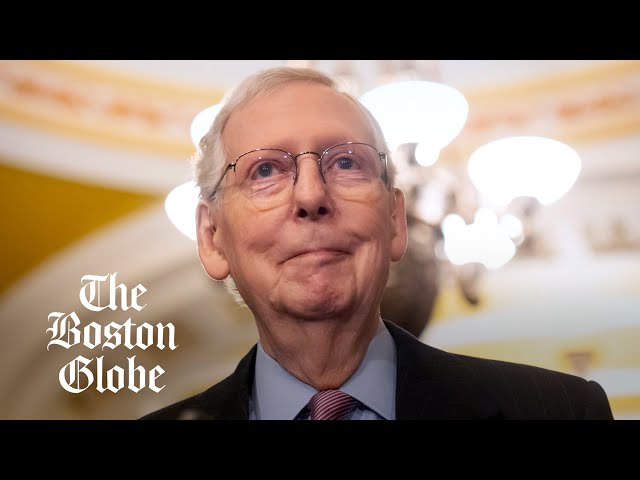 Mitch McConnell announces he will step down as Senate Republican leader in November