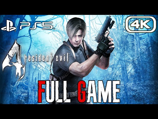 RESIDENT EVIL 4 (Original) Gameplay Walkthrough FULL GAME (4K 60FPS) No Commentary