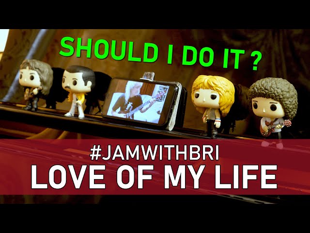 Should I Do It? Playing with Brian May Love of My Life #JamWithBri Cole Lam 13 Years Old
