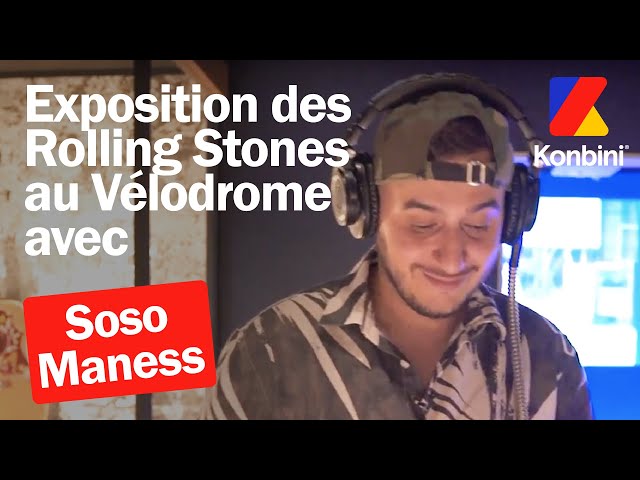 On fait découvrir l'expo des Rolling Stone à Soso Maness au Vélodrome | Konbini