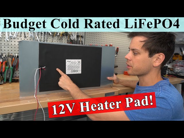 Cold Temperature LiFePO4 Heater on a Budget! Beginner Friendly
