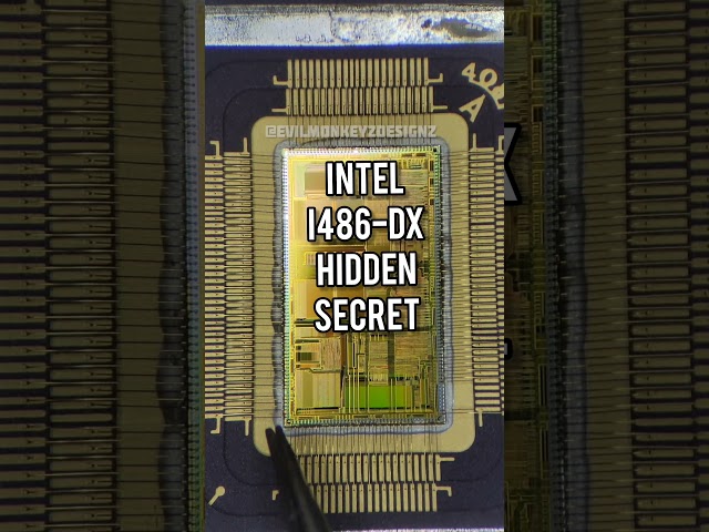Inside an Intel i486-DX CPU