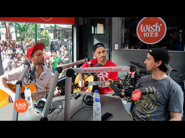The Moffatts perform "I'll Be There For You" LIVE on Wish 107.5 Bus
