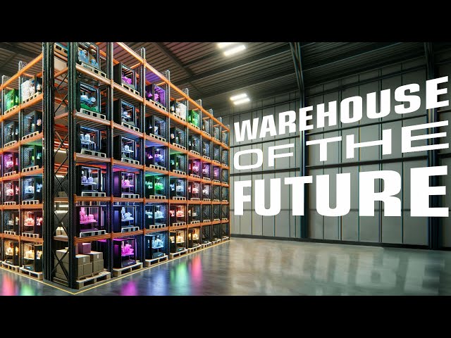 A Warehouse Where the Shelves Make the Products | Digital Warehousing | Print on Demand