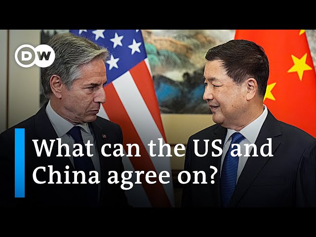 Blinken discusses Russia, Taiwan and trade with Chinese counterpart Wang | DW News