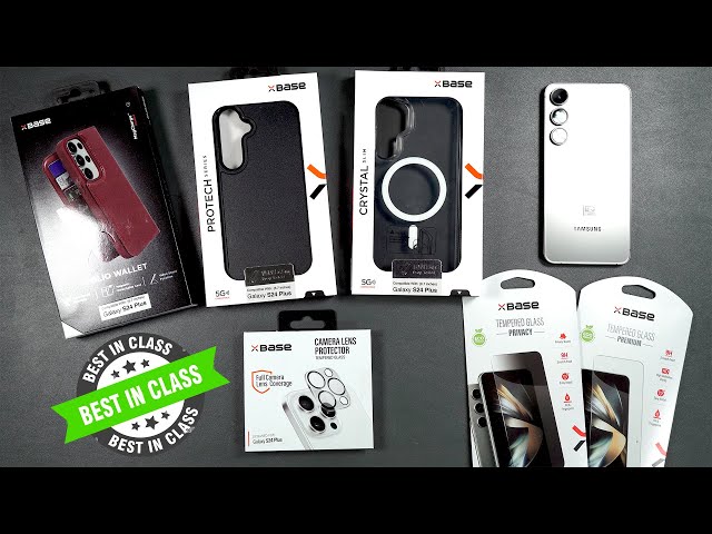 Galaxy S24 Plus Protection Accessories by BASE -  Scratch & Drop Tests