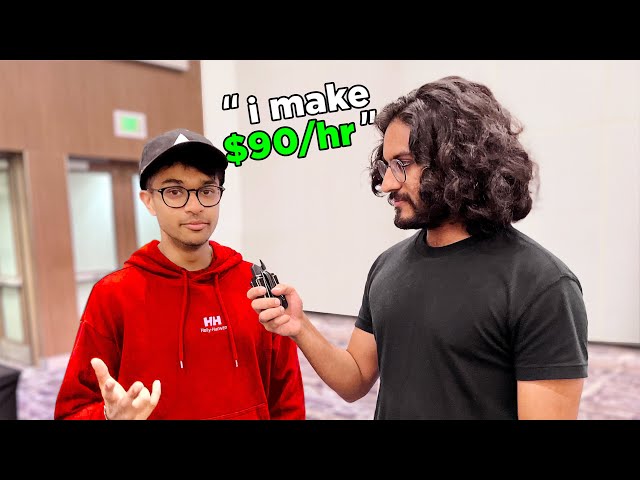 Asking Interns How Much Money They Make