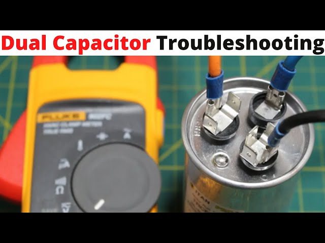 HVAC: How To Check a DUAL CAPACITOR With A Multimeter (HVAC Training - Dual Run Capacitor) SAFELY
