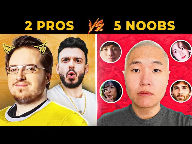 5 Noobs vs The Best Valorant Pro in the World... (and Tarik)