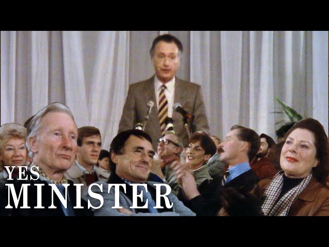 Hacker Defends the British Banger | Yes, Minister: 1984 Christmas Special | BBC Comedy Greats