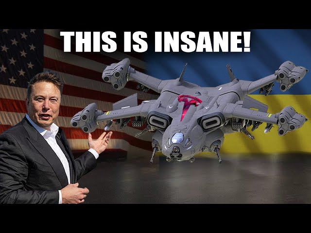Elon Musk OFFICIALLY SHOWED The TERRIFYING T-Drones To Beat Russia