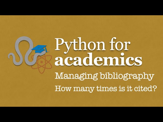 Python for Academics: How many times has an item been cited in a LaTeX source file