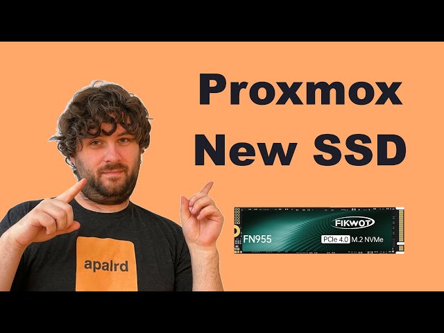 New Boot SSD for my PROXMOX System
