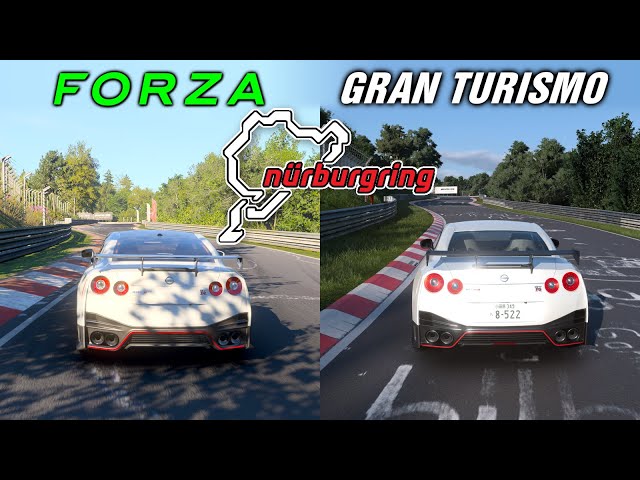 The Nordschleife Is VERY Different In Forza Motorsport And Gran Turismo...