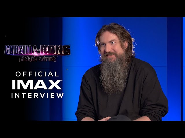 Godzilla x Kong: The New Empire | Official IMAX® Interview | Filmed For IMAX®