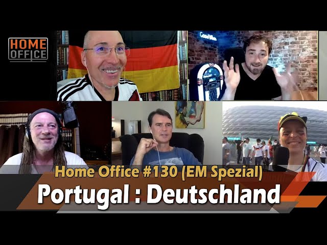 Portugal : Deutschland ⚽️ LIVE (mit Thomas Berthold - Fußballweltmeister 1990)