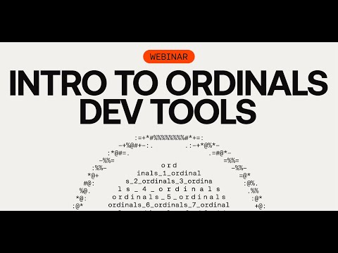 Ordinals Dev Kit