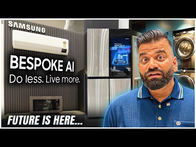Samsung Bespoke AI Is Here - The Magic Of AI In Home Appliances🔥🔥🔥
