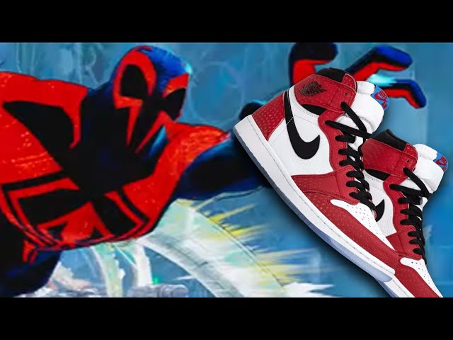 I'M .... Gonna crease your jays spiderman but its spiderman 2099