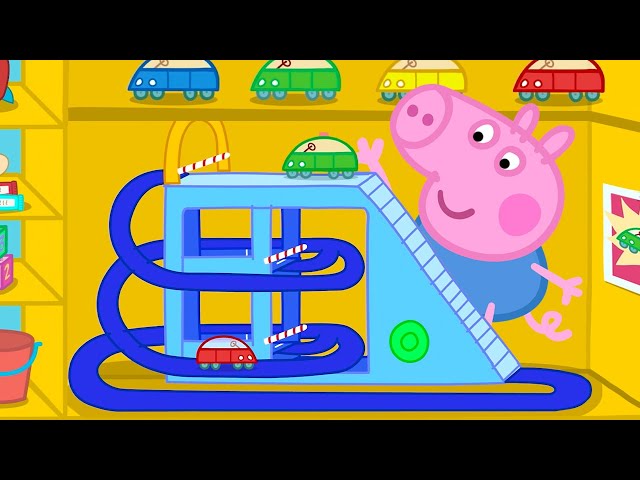 George Loves Playing With Toy Cars 🚗 | Peppa Pig Tales Full Episodes
