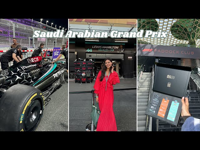 Saudi Arabian Grand Prix vlog 🏎️ PADDOCK CLUB F1 experience 🏁