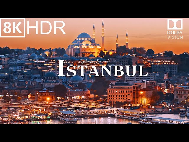 Istanbul, Türkiye in 8K HDR ULTRA HD 60 FPS Dolby Vision™ Drone Video