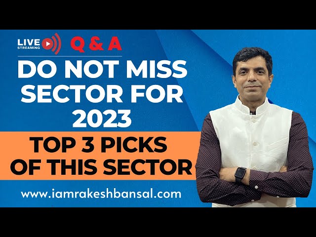 Do Not Miss Sector for 2023 II Top 3 Picks of this sector   #stockmarket  #sector #2023
