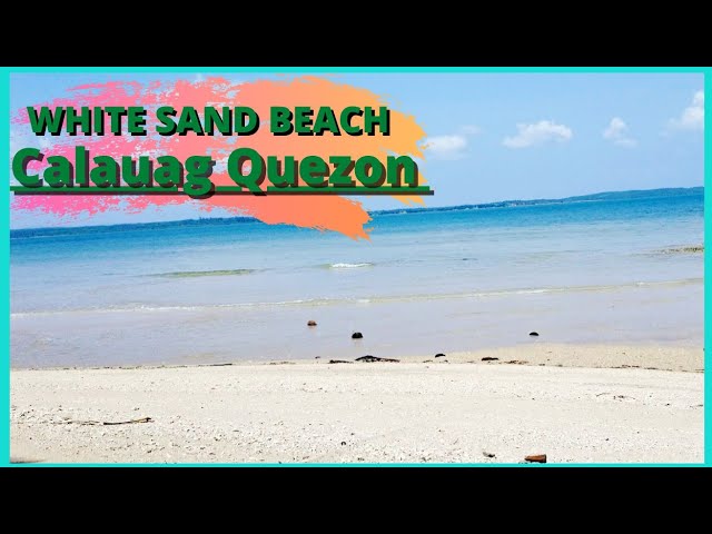 WHITE SAND BEACH | Brgy. Capaluhan Calauag Quezon Province
