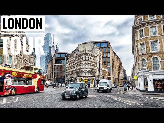 London, England 🏴󠁧󠁢󠁥󠁮󠁧󠁿 - Central London January 2022 Walking Tour [▶3:36:00 hours] 4KHDR