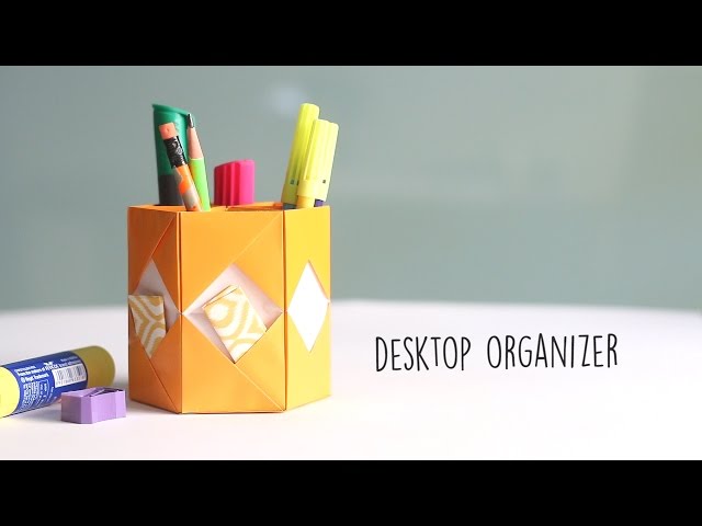 DIY: Desktop Organizer