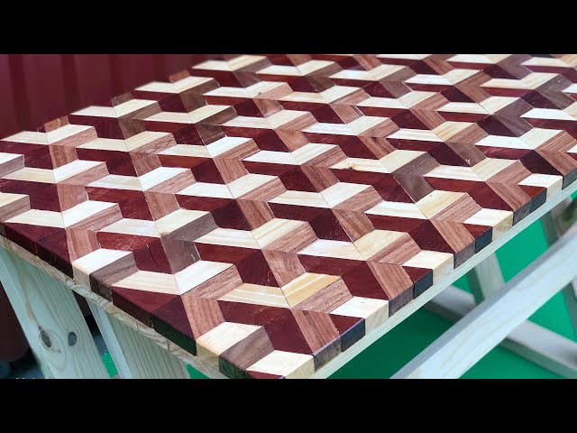 Shaping Techniques from Beautiful Wooden - DIY Beautiful and Unique 3d Table