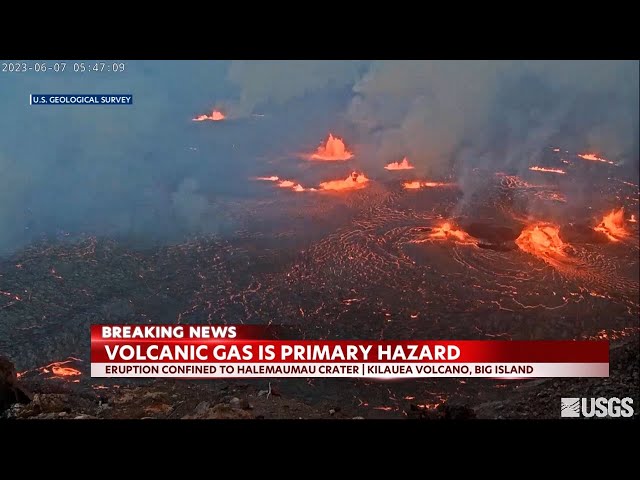 Volcanic gasses primary concern with Kilauea eruption, scientists say