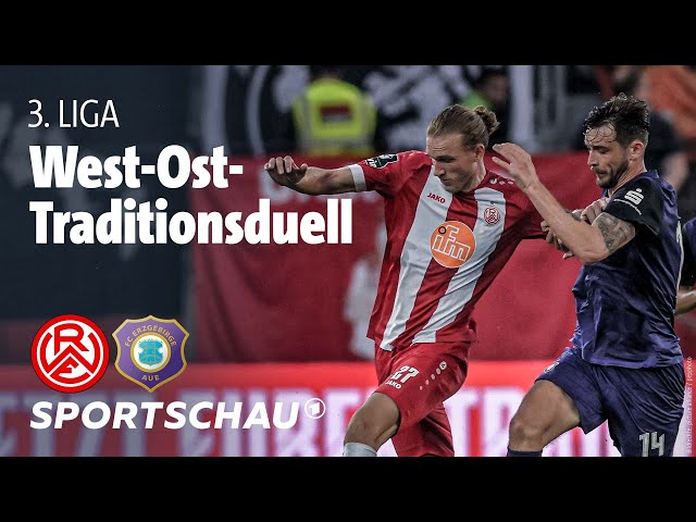 Rot-Weiss Essen - Erzgebirge Aue Highlights 3. Liga, 2. Spieltag | Sportschau